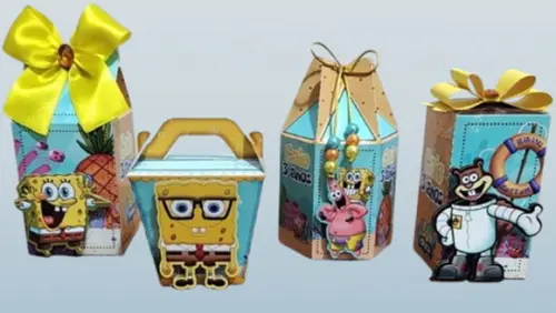 Bob Esponja Arquivo de Corte Digital Studio e pdf