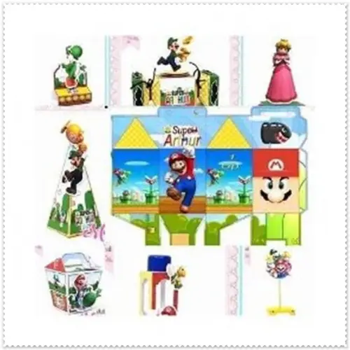 Arquivo de Corte Digital Super Mario