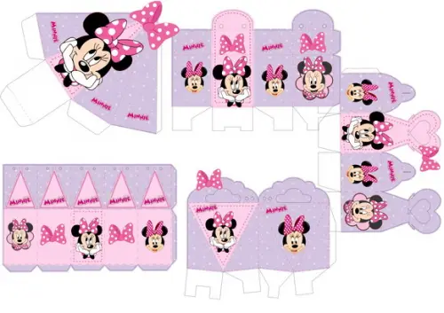 Arquivo Digital Silhouette Minnie Rosa Luxo