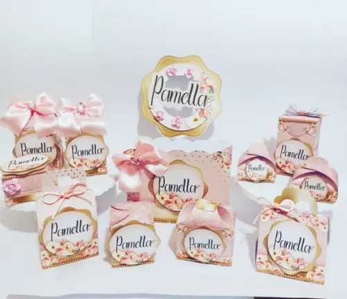 Arquivos de Corte Caixas Silhouette Rosé e Gold Maravilhosas