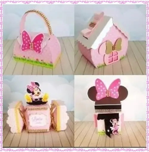 Arquivo Corte Digital Silhouette Festa Minnie Luxo
