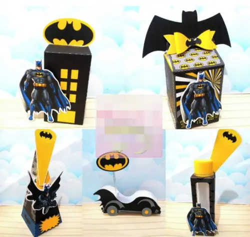 Arquivo Caixa Silhouette Batman Superluxo