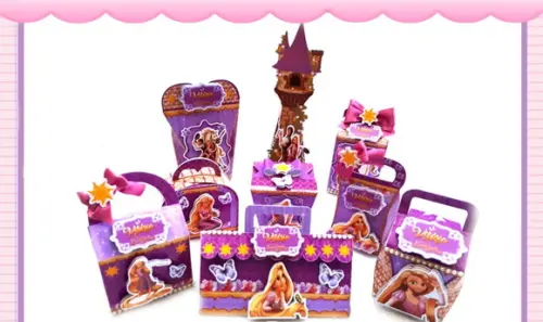 Arquivo Corte Digital Silhouette Rapunzel