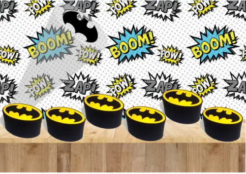 Arquivo Caixa Silhouette Batman Superluxo