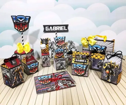 Arquivo Caixa Silhouette Transformers