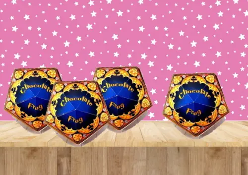 Arquivo Digital Silhouette Caixa Chocolate Frog Harry