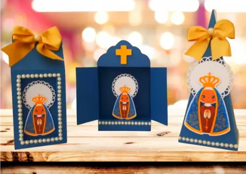Arquivo Caixa Silhouette Nossa Senhora Luxo