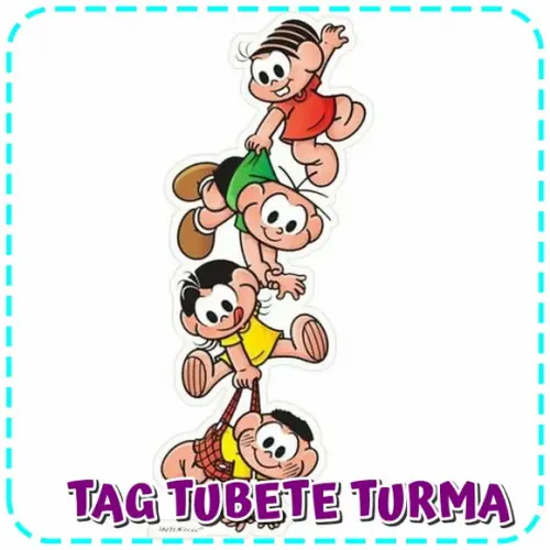 Arquivo Corte Digital Caixa Tag Tubete Turma