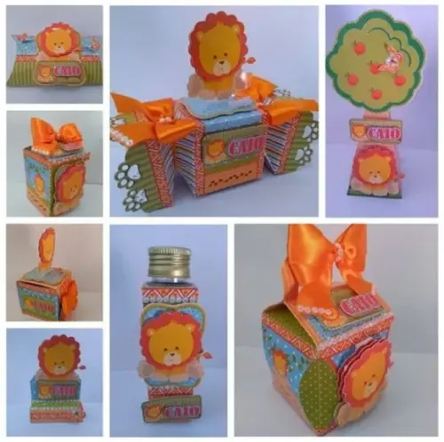 Arquivo Corte Digital Silhouette Leãozinho Luxo