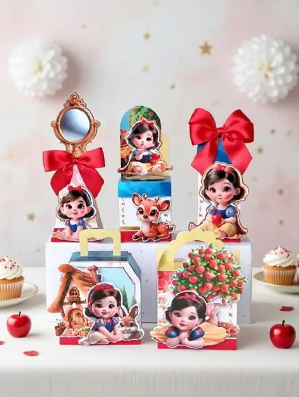 Branca de Neve Baby Arquivo de Corte Digital Studio e pdf