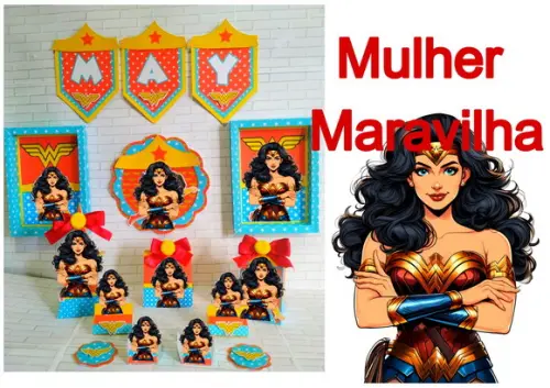 Arquivo de Corte Digital Studio Mulher Maravilha 2024