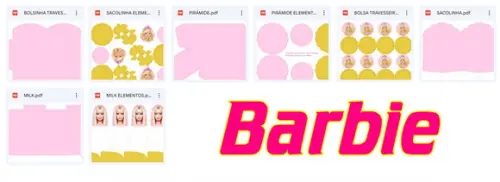 Arquivo Digital Studio e pdf Barbie Luxo