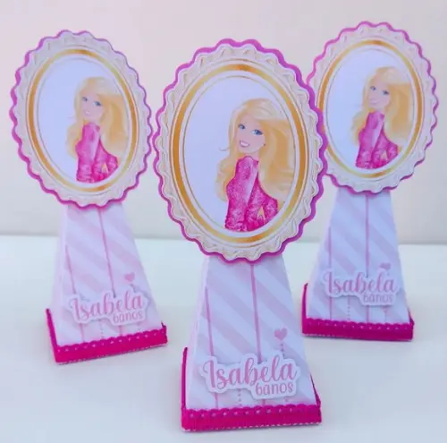 Arquivo Digital Silhouette Festa Barbie Luxo