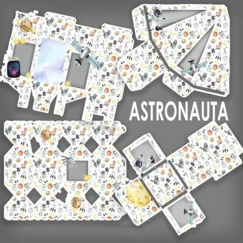 Arquivo Digitalsilhouette Astronauta Luxo