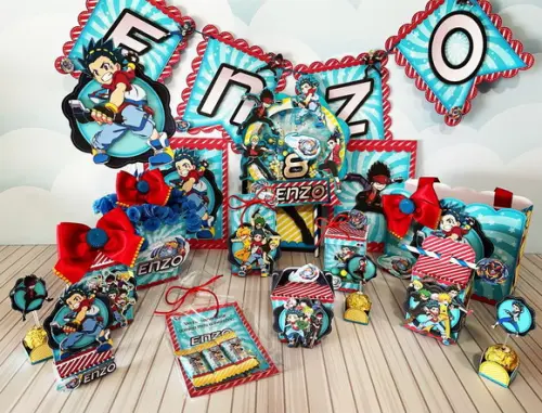 Arquivo Digital Silhouette Beyblade Luxo