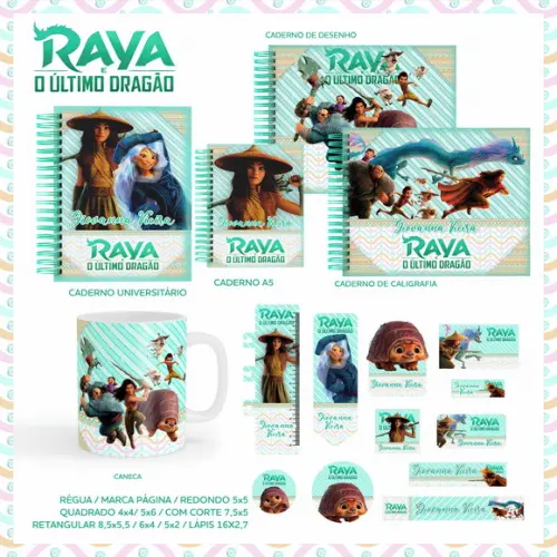 Arquivo Digital Kit Volta Ás Aulas Raya e o Ultimo Dragão