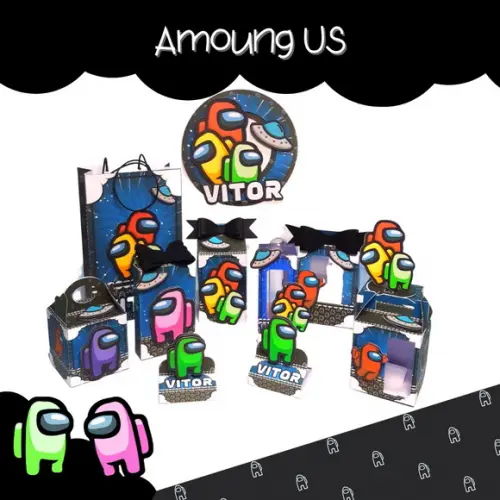 Arquivo Máquina Silhouette Amoung Us