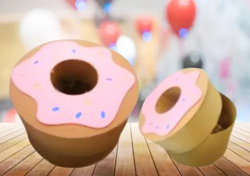 Arquivo Digital Silhouette Caixa Donuts Luxo