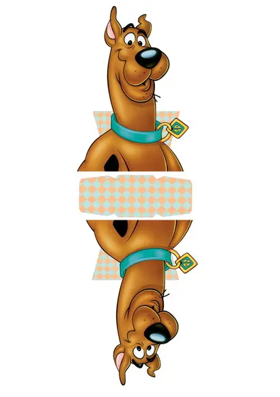 Arquivo Caixa Silhouette Scooby Dooh