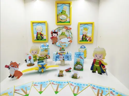 Arquivo Pequeno Principe em pdf Corte Manual Festa em Casa