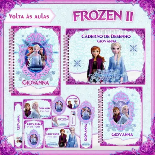 Volta Ás Aulas Silhouette Combo Etiquetas e Capas 62 Temas!