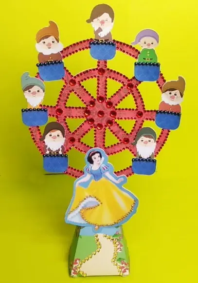 RODA GIGANTE BRANCA DE NEVE