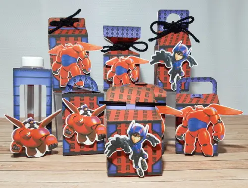 Arquivo Caixa Silhouette Big Hero Luxo