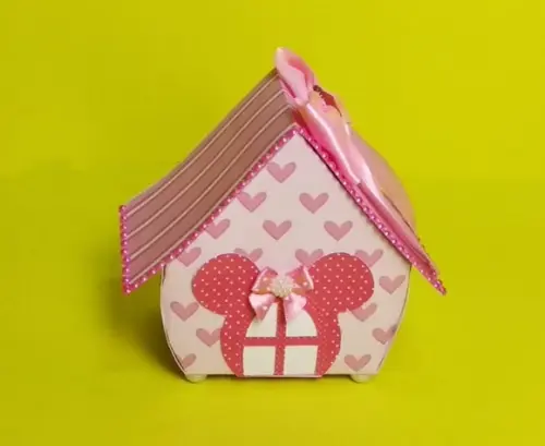 Arquivo Digital Silhouette Casinha Minnie Luxo