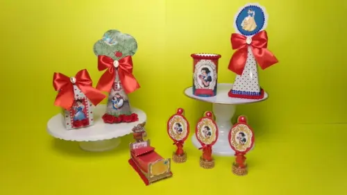 Arquivo de Corte Digital Silhouette Branca de Neve Luxo