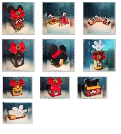 Arquivo Corte Digital Silhouette Mickey Completo