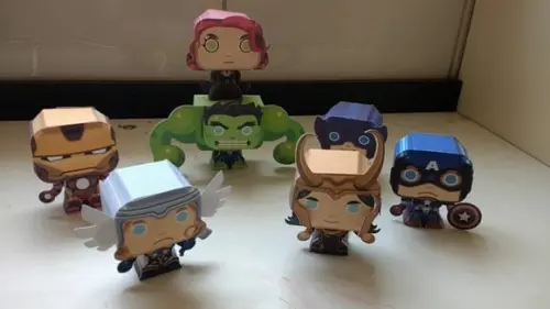 Arquivo Digital Vingadores Personagens Luxo