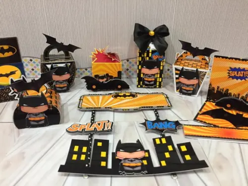 Arquivo Caixa Silhouette Batman Superluxo