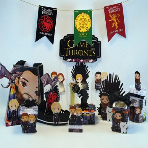 Arquivo Corte Digital Silhouette Festa Games Of Thrones