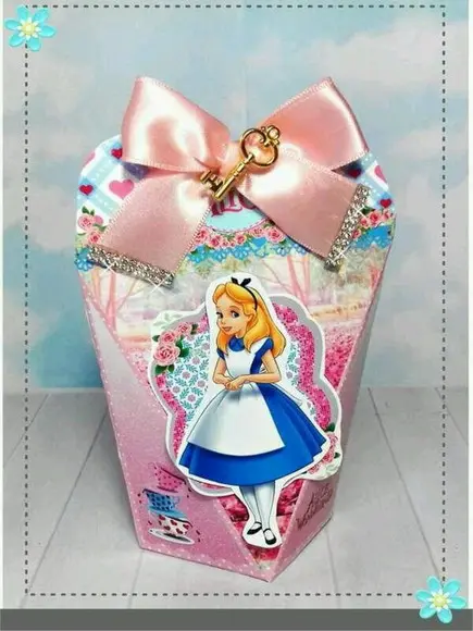 Arquivo Caixa Silhouette Alice Luxo