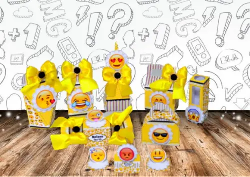 Arquivo Corte Digital Silhouette Emoji Luxo