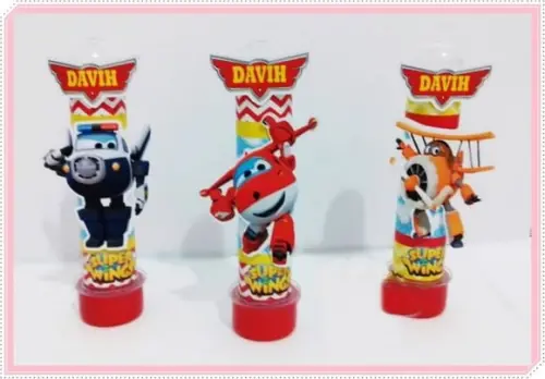 Arquivos de Corte Tubetes Super Wings