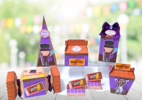 a Fantástica Fábrica de Chocolates Arquivo de Corte Studio