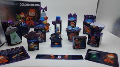 ARQUIVO DIGITAL SILHOUETTE ASTRONAUTA LUXO