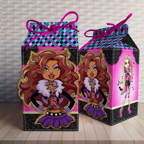 ARQUIVO DIGITAL SILHOUETTE MONSTER HIGH LUXO