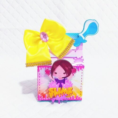 ARQUIVO DIGITAL SILHOUETTE SLIME MENINA LUXO