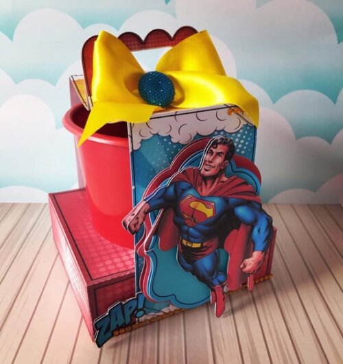 ARQUIVO DIGITAL SILHOUETTE SUPER HOMEM LUXO
