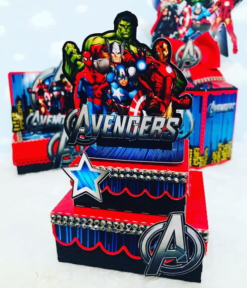 Arquivo Digital Silhouette Vingadores Luxo