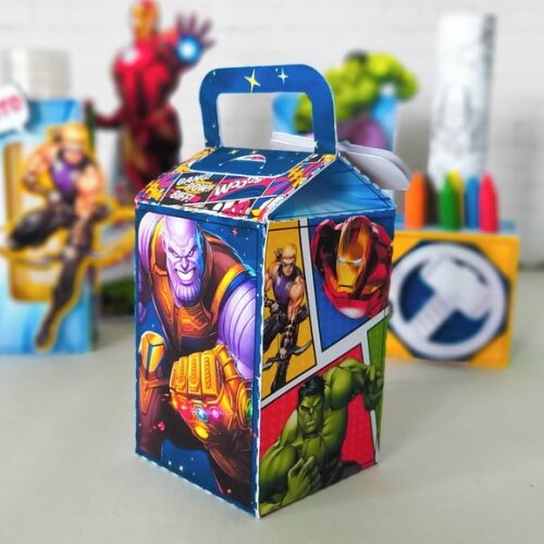 Arquivo Digital Silhouette Vingadores Luxo