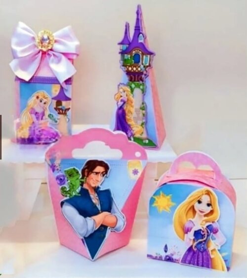 Rapunzel Luxo Arquivo de Corte Studio e pdf