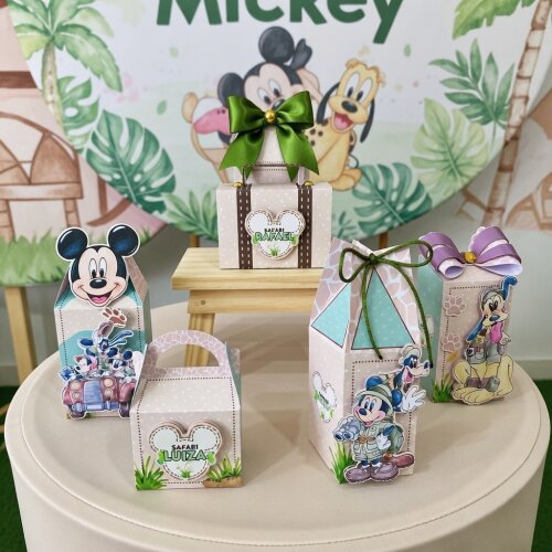 Turma do Mickey Safari Arquivo de Corte Studio e pdf