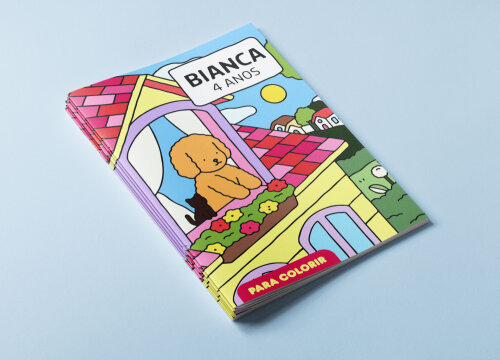 Mini Revistas Personalizadas de Colorir Bobbie Goods