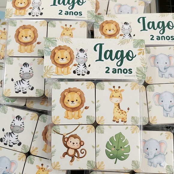 Jogo da Memória Personalizado - Fazemos Todos os Temas!