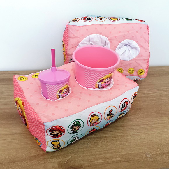Kit Cinema Almofada Personalizado - Lembrancinha Infantil