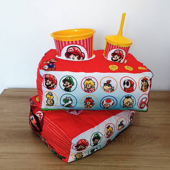 Kit Cinema Almofada Personalizado - Lembrancinha Infantil