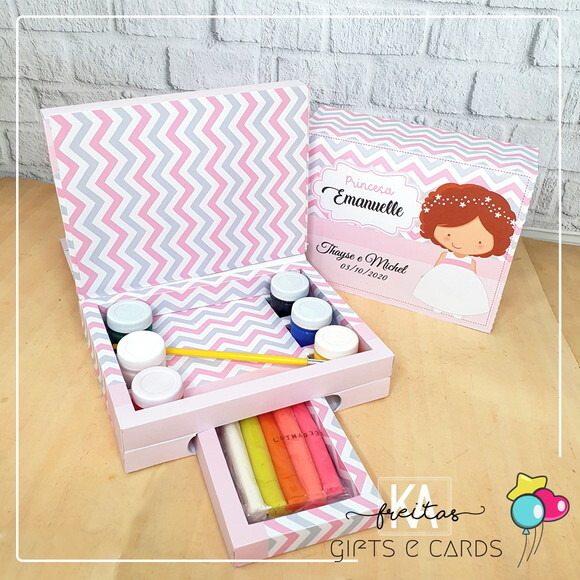 Kit Diversão Infantil Convite Daminha Casamento